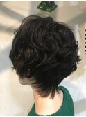 くせ毛ハンサムショート
