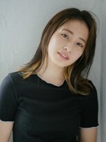 フラミューム 藤沢(flammeum)&nbsp;グラデーション×ミディ【藤沢】