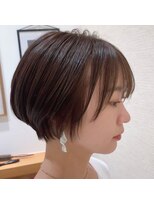 アピッシュ 国分寺(apish) お洒落に可愛く決まるショートボブ 前田真吾