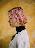 センターパートショート