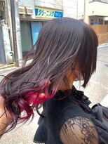 ブゾン(buZon)&nbsp;【buZonブゾン】ラベンダーグレー×インナーピンク