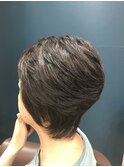 ボブウルフ　レイヤー 大人女性 こだわりサロン 骨格矯正カット