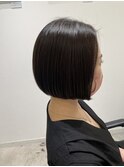 お客様スタイルミニボブ