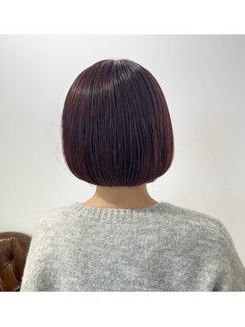 アドラーブル 万代店 (adorable) 【大人ショート】ミニボブ 艶カラー 10代20代30代