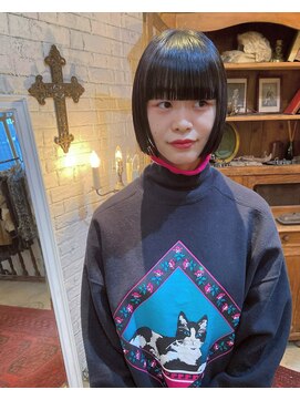 ガレージ(GARAGE) black mini bob