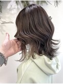 イエベ春カラー ハイライト×インナーカラー 八戸20代30代40代