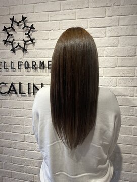 ヘア スパ ビューティー エールフォルム(HAIR SPA BEAUTY YELLFORME) "カーキアッシュ"