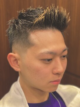 ヒロギンザ 御徒町店(HIRO GINZA) ジェットモヒカン ローフェード