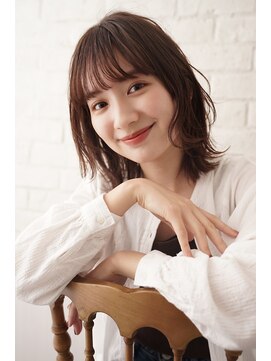 ネオリーブエクラ 上野御徒町店(Neolive eclat) ナチュラルミディアムボブ