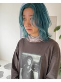 ミントブルー