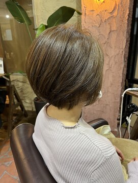 ロッソバイアルター 鎌取(ROSSO by aL-ter) ☆ グレージュカラー/ボブウルフ/ココアベージュ☆