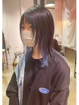 ミスターグッドモーニング(MR.GOOD MORNING) Peacock blue × ウルフレイヤー