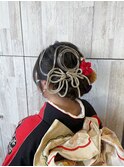 ヘアセット　成人式/卒業式