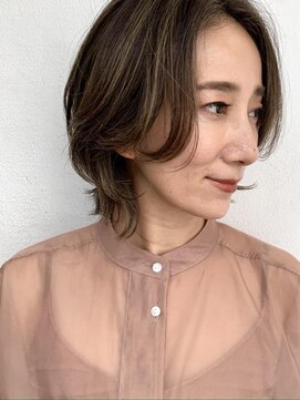 フェメ 立川(PHEME) 【脱白髪染め】白髪ぼかしハイライトカラー