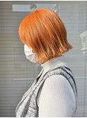 ブリーチ1回、オレンジ