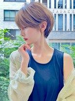 モードケイズトウキョウ 銀座店(MODEK'S TOKYO)&nbsp;レイヤーカット/顔周り/前髪カット/ショート/ボブ/銀座