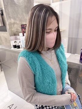 キング 梅田(K!ng) 【梅田】ハイライトコントラストハイライトホワイトハイライト