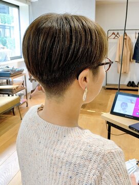 ノル(Knoll) 刈り上げ/似合わせカット/フルバング/ベリーショート銀座/日比谷