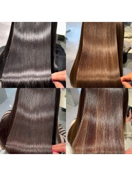 ルミス 銀座(Lumis) ストレートスタイル/艶髪/髪質改善/縮毛矯正/20代30代40代50代