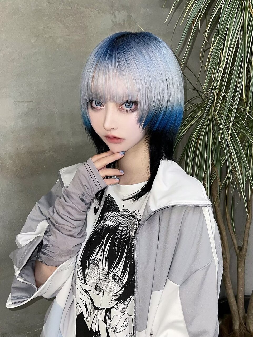 ハイトーン/ブリーチ/ダブルカラー/デザインカラー/y2kヘア