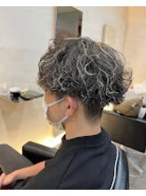 【人気スタイル】メンズカット・波巻きスパイラルパーマ