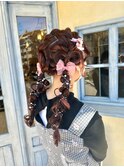 ＊ ハートデザイン◎個性派ツインテールアレンジ