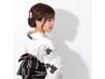 浴衣のヘアアレンジ/3300円