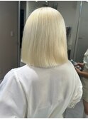 8179ニュアンスカラーホワイトアッシュハイトーンカラー韓国ヘア