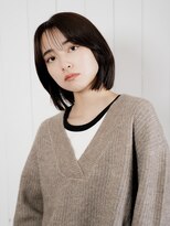 ヨロバイディア 湘南台(YOLO by diar)&nbsp;シースルーバング 前上がりボブ 2024 AW