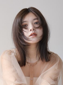 シスタ(SISTA) 切りっぱなしロブフェイスレイヤーアースカラー【自由が丘】