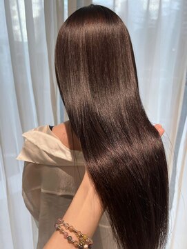 チャオ バイ ミチ(Chao by MICHI) 【Chao yuika】ショコラブラウン 髪質改善ストレート ツヤ髪