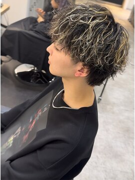 レム 仙台店(L.E.M) 《L.E.M 仙台店》ツイスパ×波巻き×ハイライト/及川翔