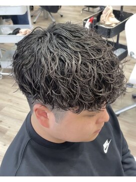 ジャップ(Jap) メンズマッシュ刈り上げニュアンスシャドウパーマ