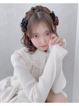 カシュカシュ 表参道(cache cache) シースルー前髪カボブでも出来る羊ヘア