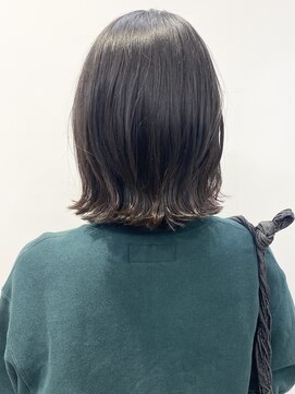 モリオフロムロンドン 松戸店(Morio from London) 【松戸 石山】癖毛風ボブ黒髪ボブ外ハネボブ前髪無し