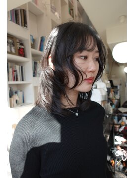 グリフィカ(grifica) レイヤーカット×ミディアム