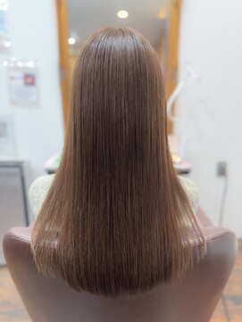 ヘアーメイク ダンス(hair make DANCE) ＊ブリーチなし　くすみベージュ＊