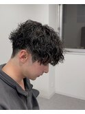 マッシュツイストスパイラルパーマ静岡メンズ