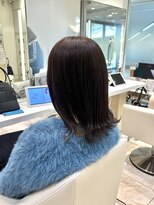 ケンジ 平塚 アネッタ(KENJE annetta)&nbsp;【ワンカラー】艶髪ナチュラルブラウン