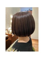 エルサフィロ キタハマ(el zafiro kitahama)&nbsp;20×30×40代×似合わせカット×ショートボブ×まとまり感UP