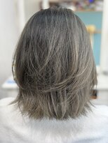 スナリー(Snaly)&nbsp;シークレットハイライト/ブリーチ履歴有り/カーキグレージュ