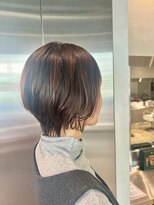 オーガニック リブ 川越(organic+live)&nbsp;20代30代大人ショートボブｘ小顔ウルフカット丸みショート