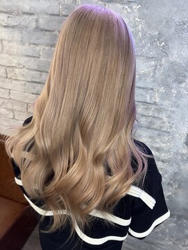 プライズ アイリス 池袋東口店(prize Iris) ミルクティーカラーダブルカラーニュアンス