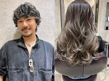 松崎 健介/代表スタイリスト/ハイライト・バレイヤージュのデザインに惚れる人続出☆