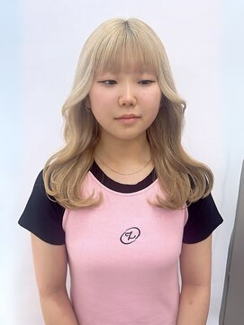 ヴェイン 渋谷(vain) 韓国ブロンドヘア