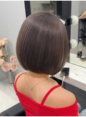 ショート　グレージュ