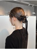 ニュアンスタイトヘアアレンジ