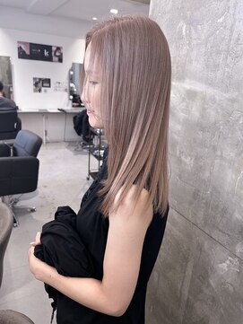 キング 心斎橋店(K!ng) 縮毛矯正髪質改善レイヤーカットトリートメント心斎橋美容室