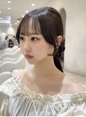 お顔周りカット/前髪／後れ毛