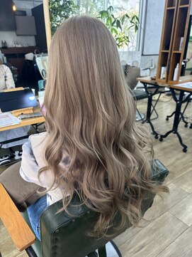 ピフデザイン(pifdesign) white beige×long